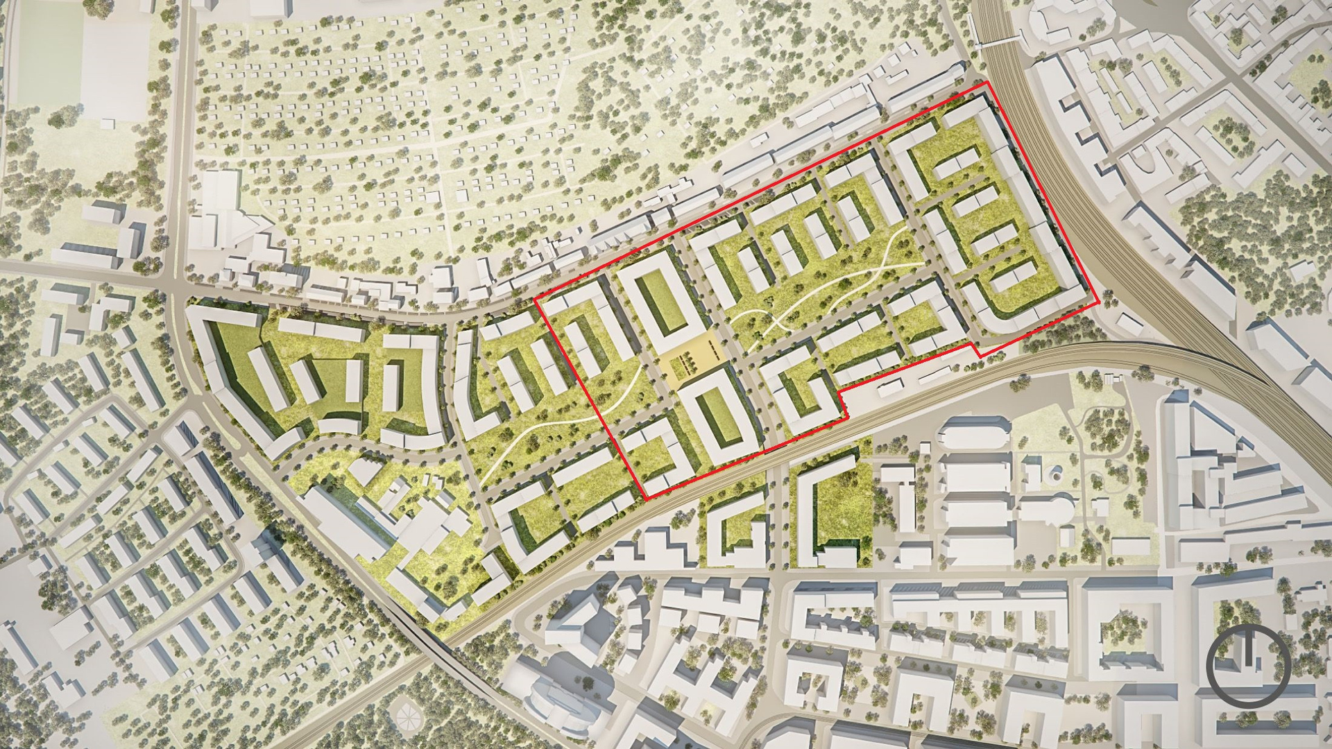 Übersichtsplan vom Schönhofviertel