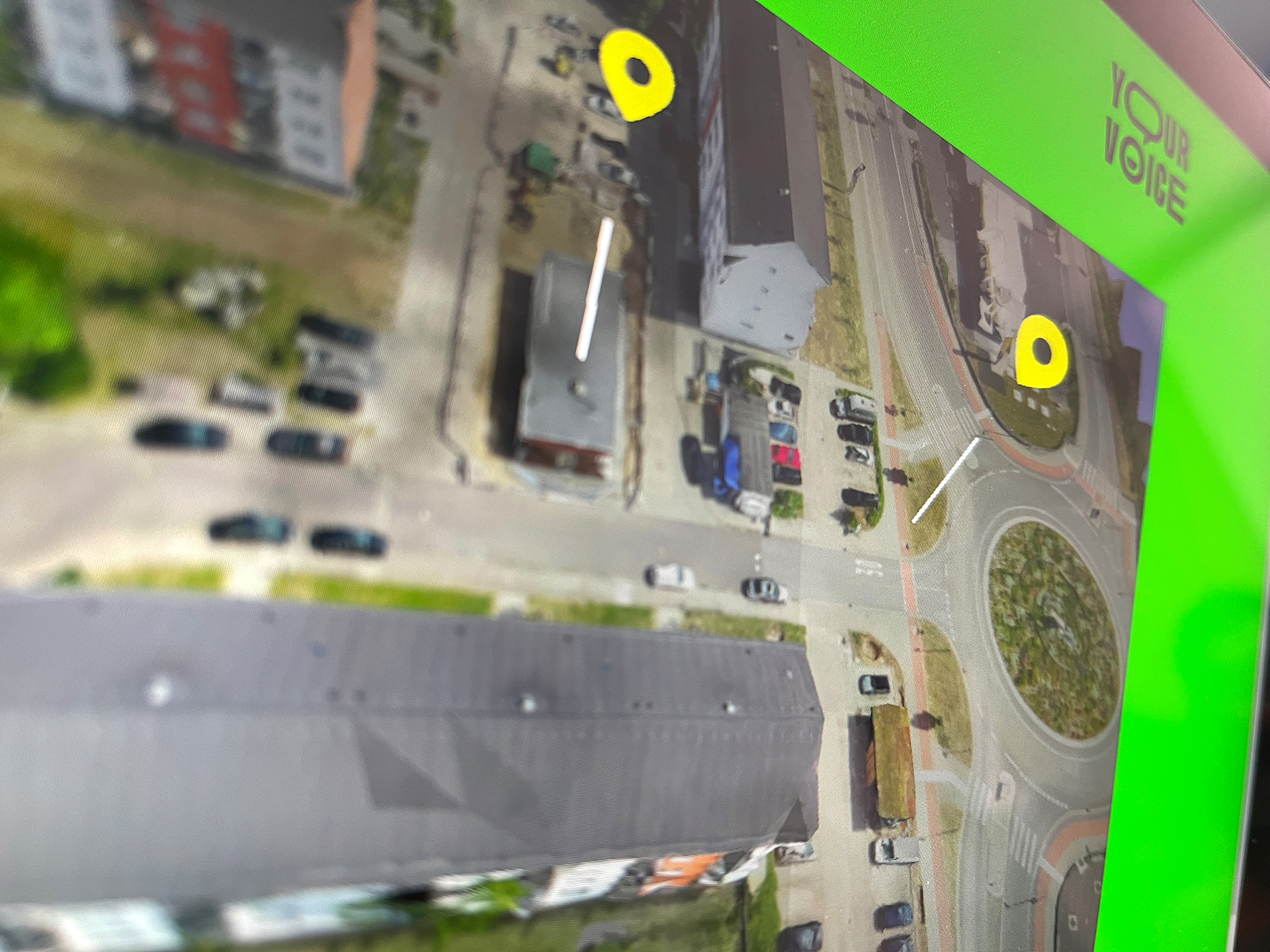 YourVoice digitale Bürgerbeteiligung im 3D-Modell, Screenshot