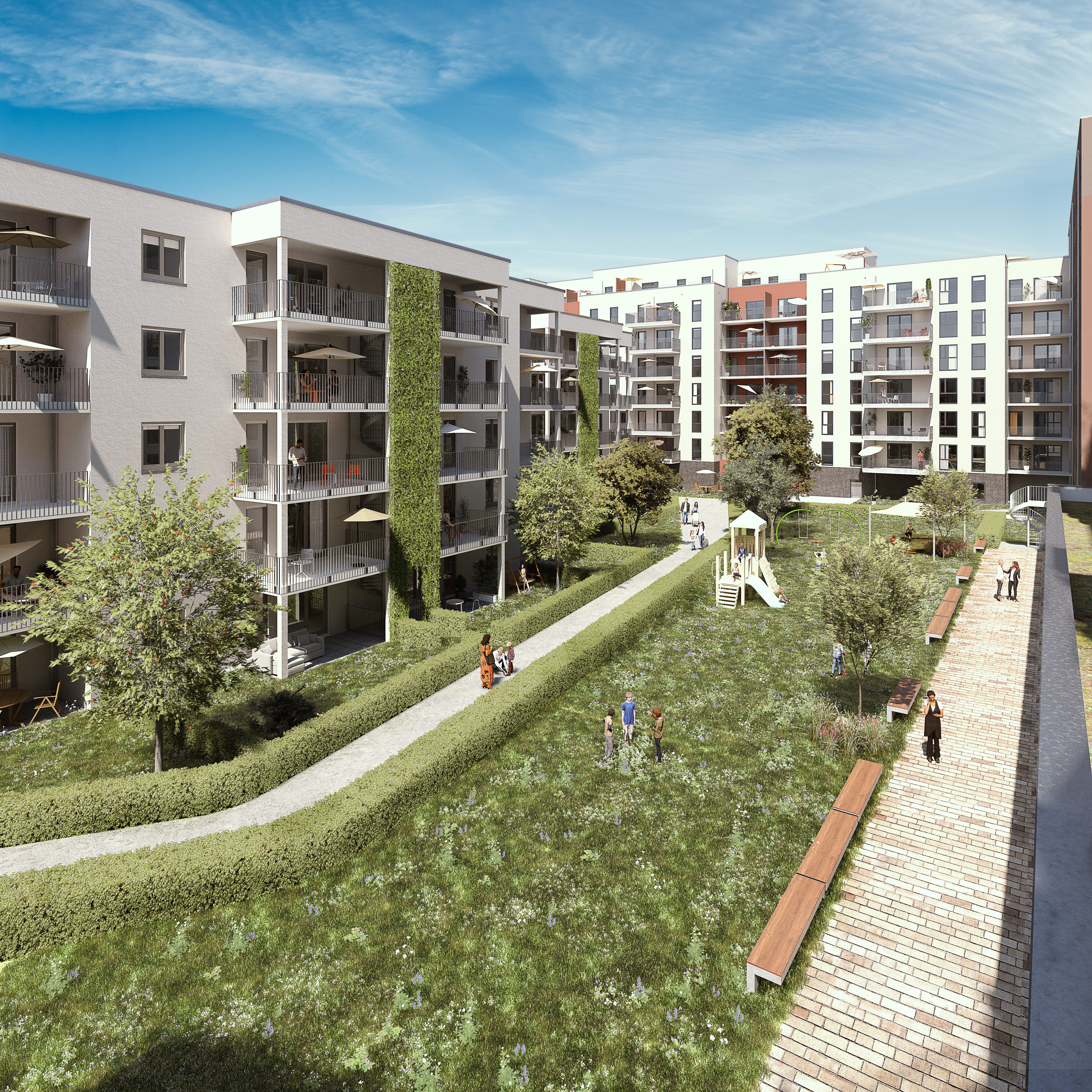 Visualisierung Schönhof-Viertel Ost