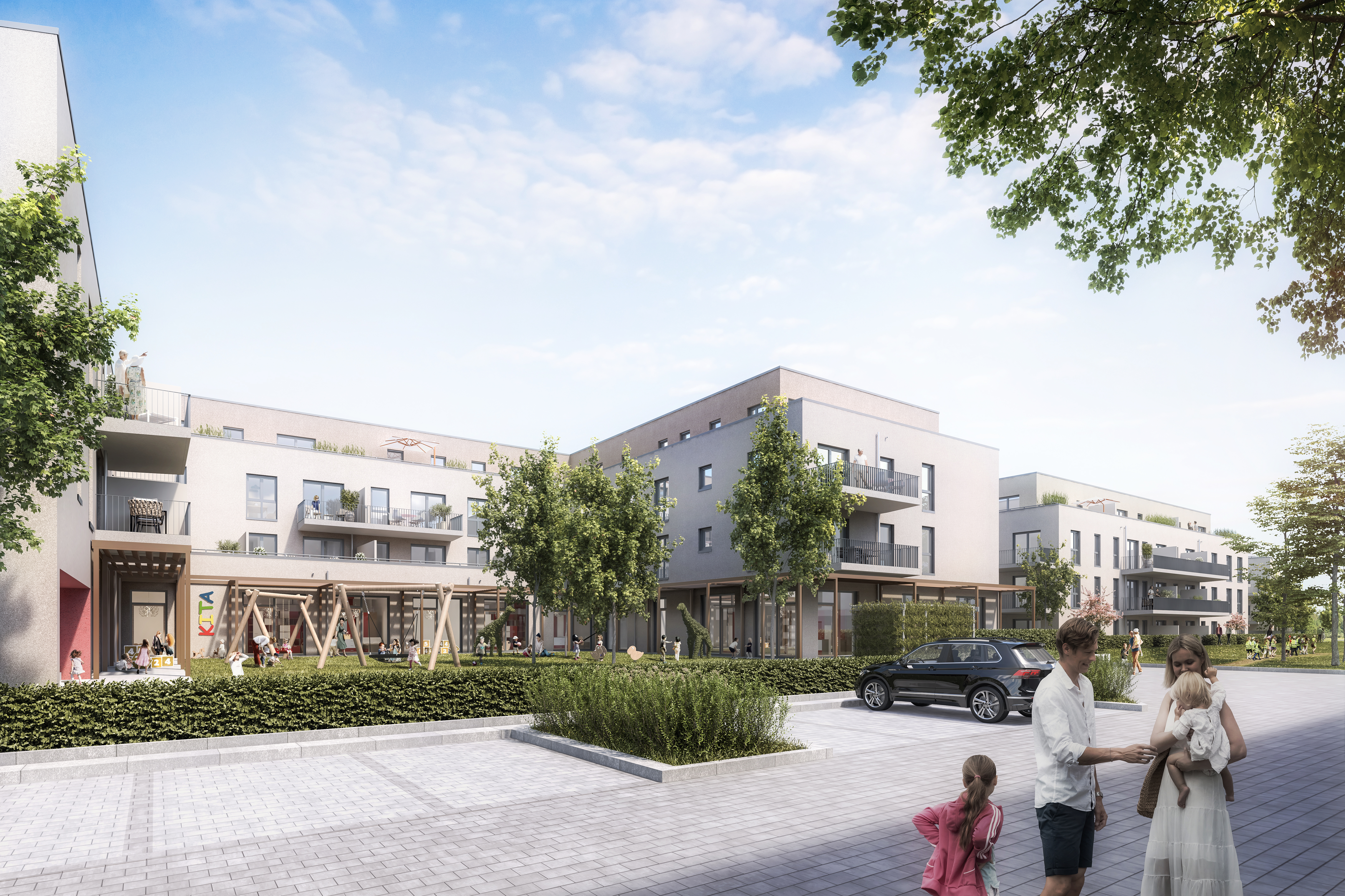 Visualisierung Neubau Elisabethentor