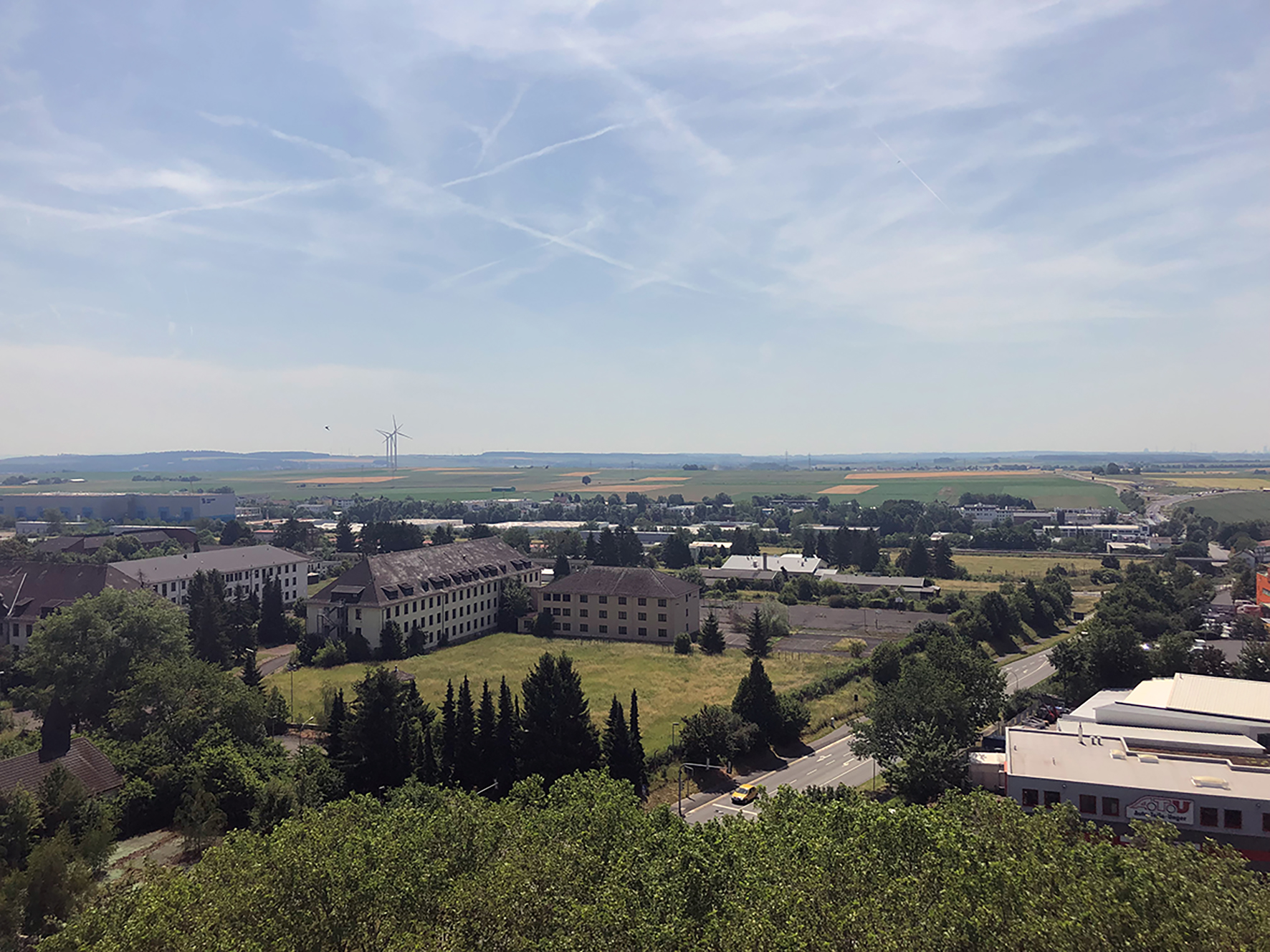 Das Gelände der ehemaligen Ray Barracks in Friedberg. Foto: Stadt Friedberg
