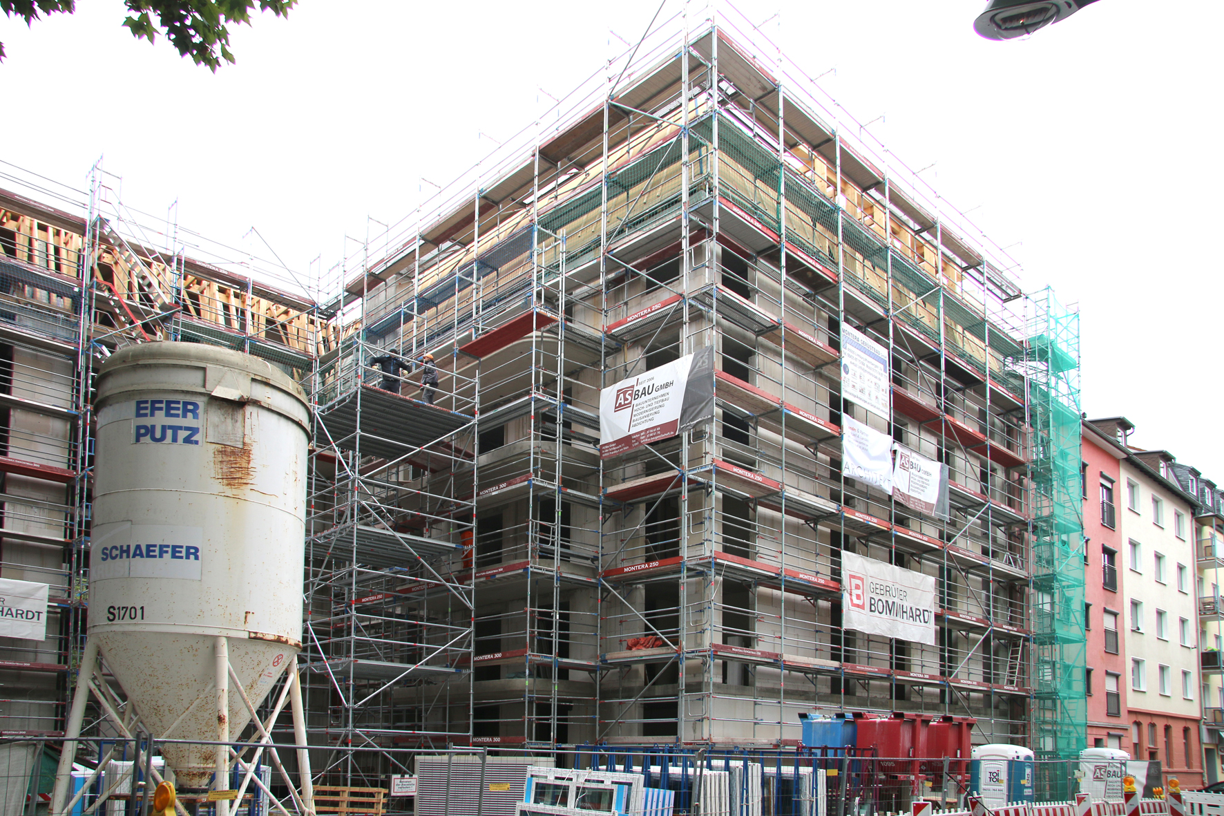 Die Fertigstellung ist für 2021 geplant. Foto: NHW / Sabine Antonius.