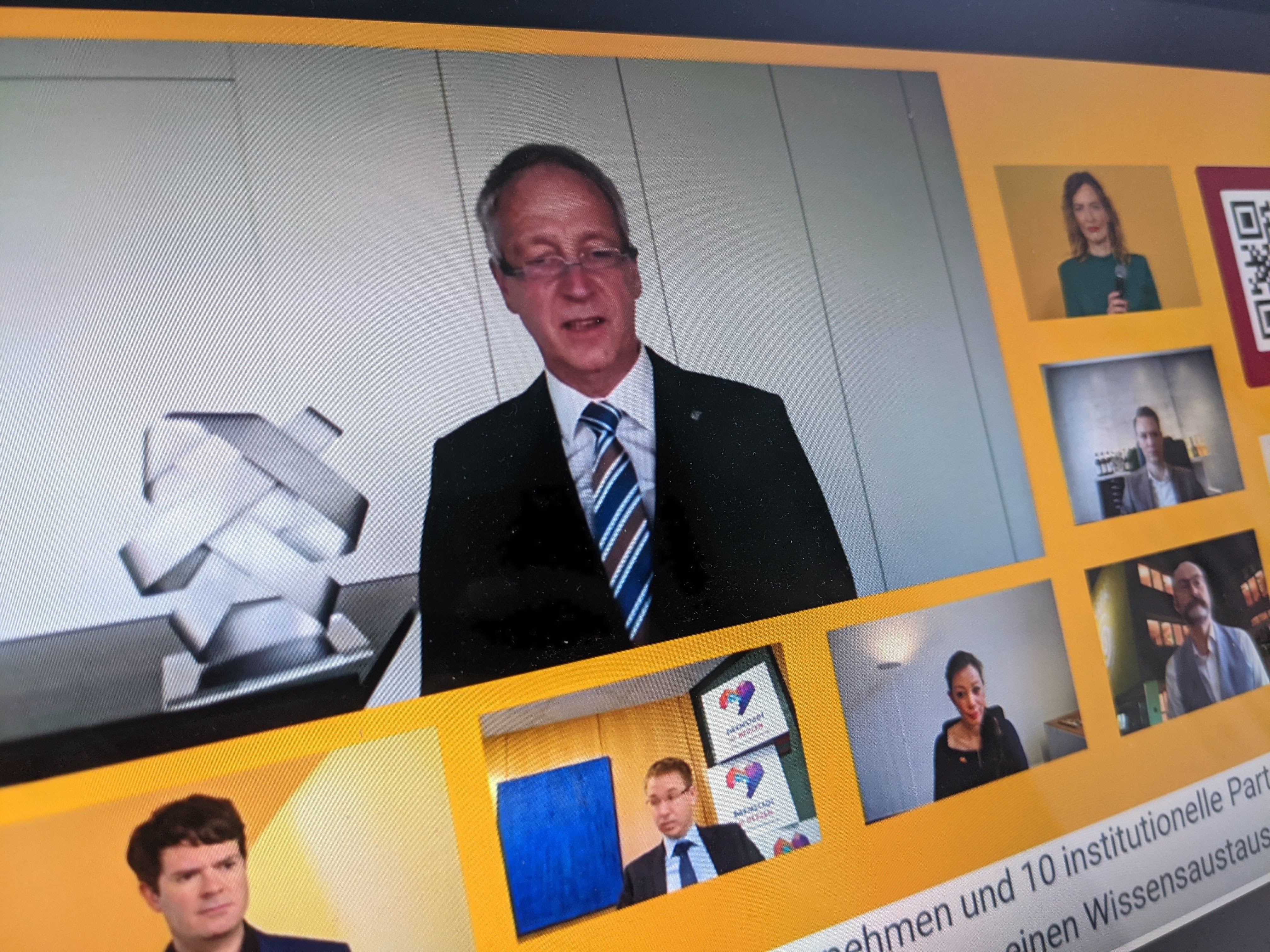 Dr. Thomas Hain der NHW beim Netzwerktreffen im Rahmen des CSR-Preises