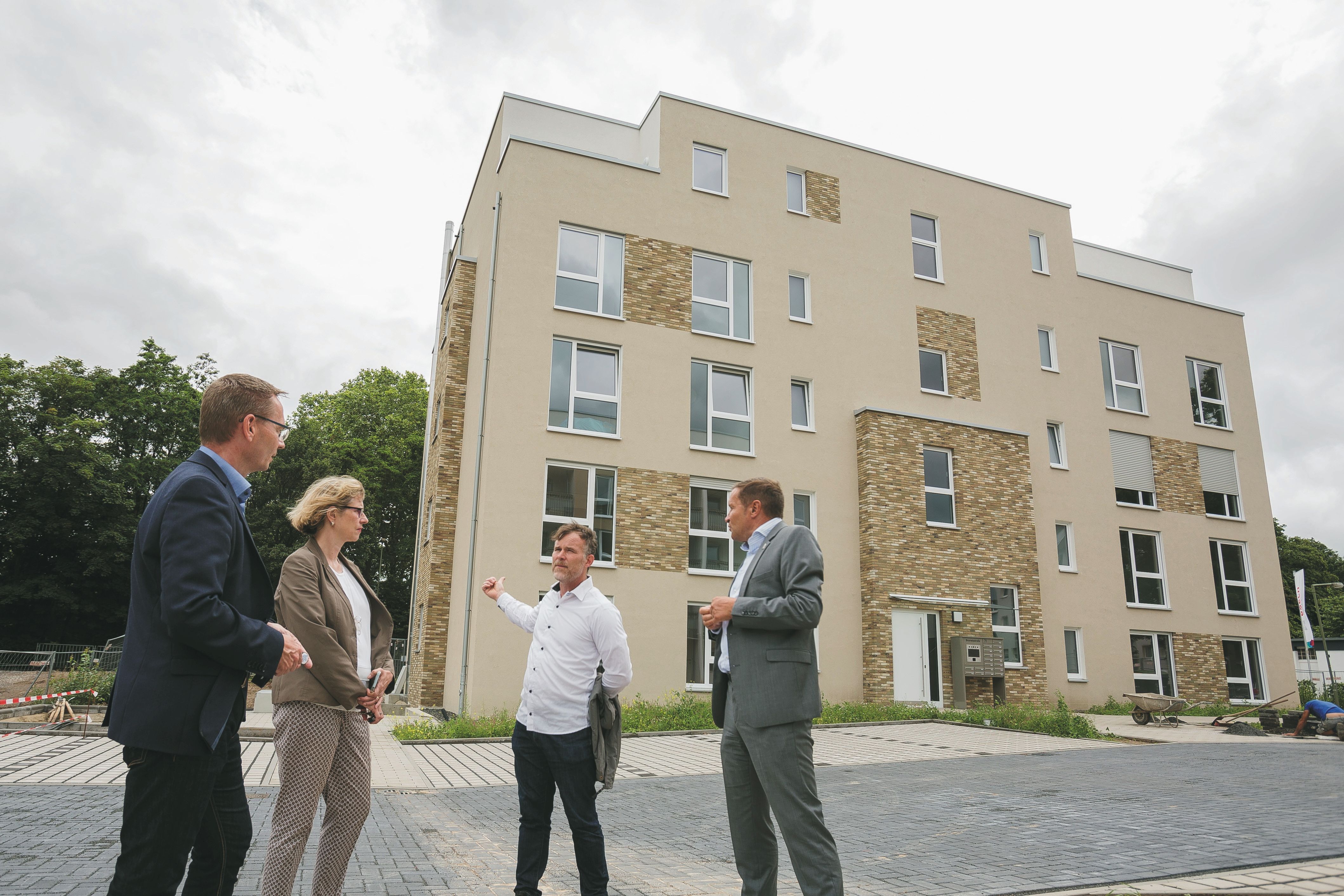 Pressefoto Besichtigung Felsenkeller