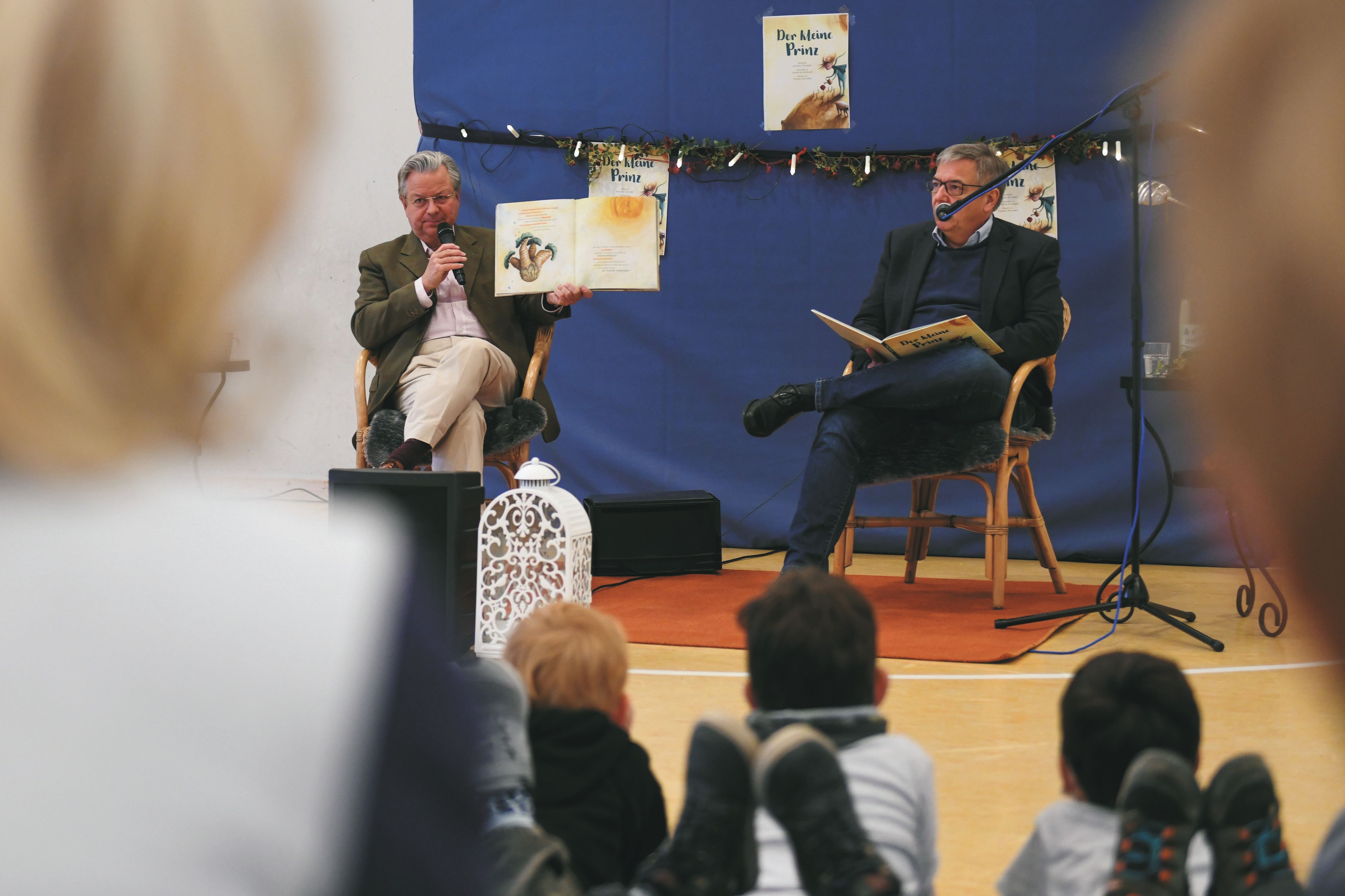 Pressefoto Lesung Westphal und Mende