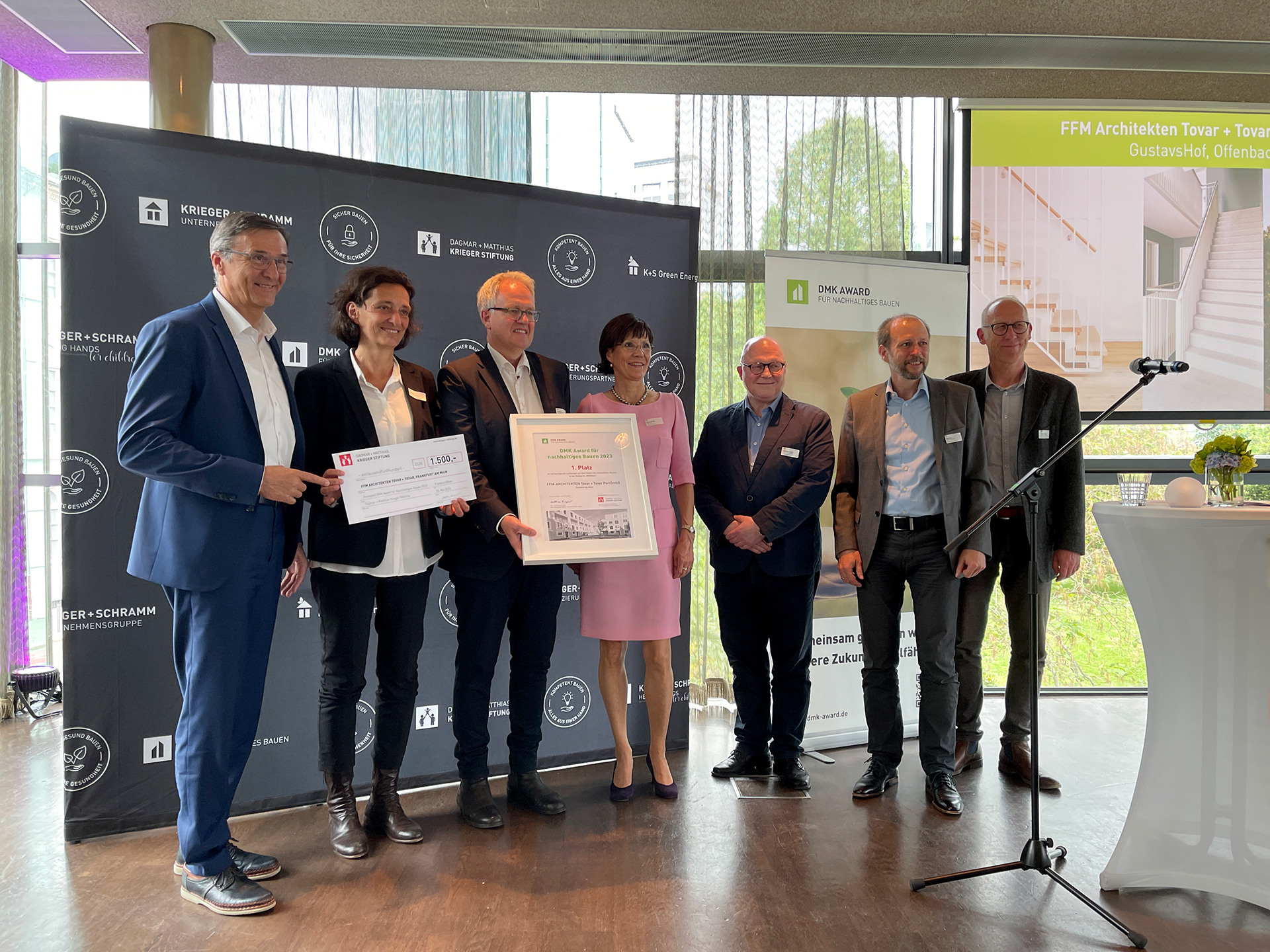 Gruppenfoto der Preisträger