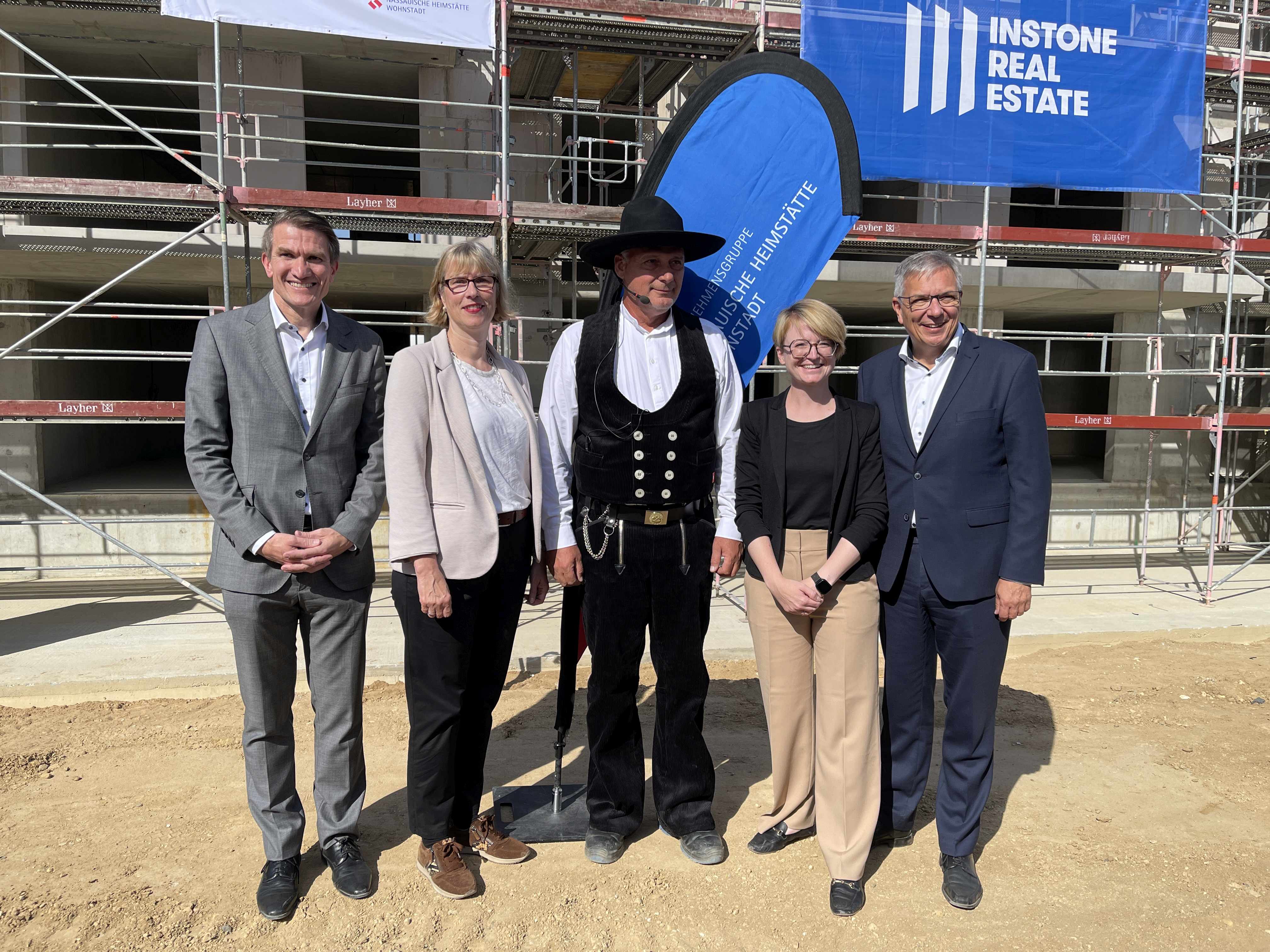 Richtfest am Elisabethentor. Foto:NHW