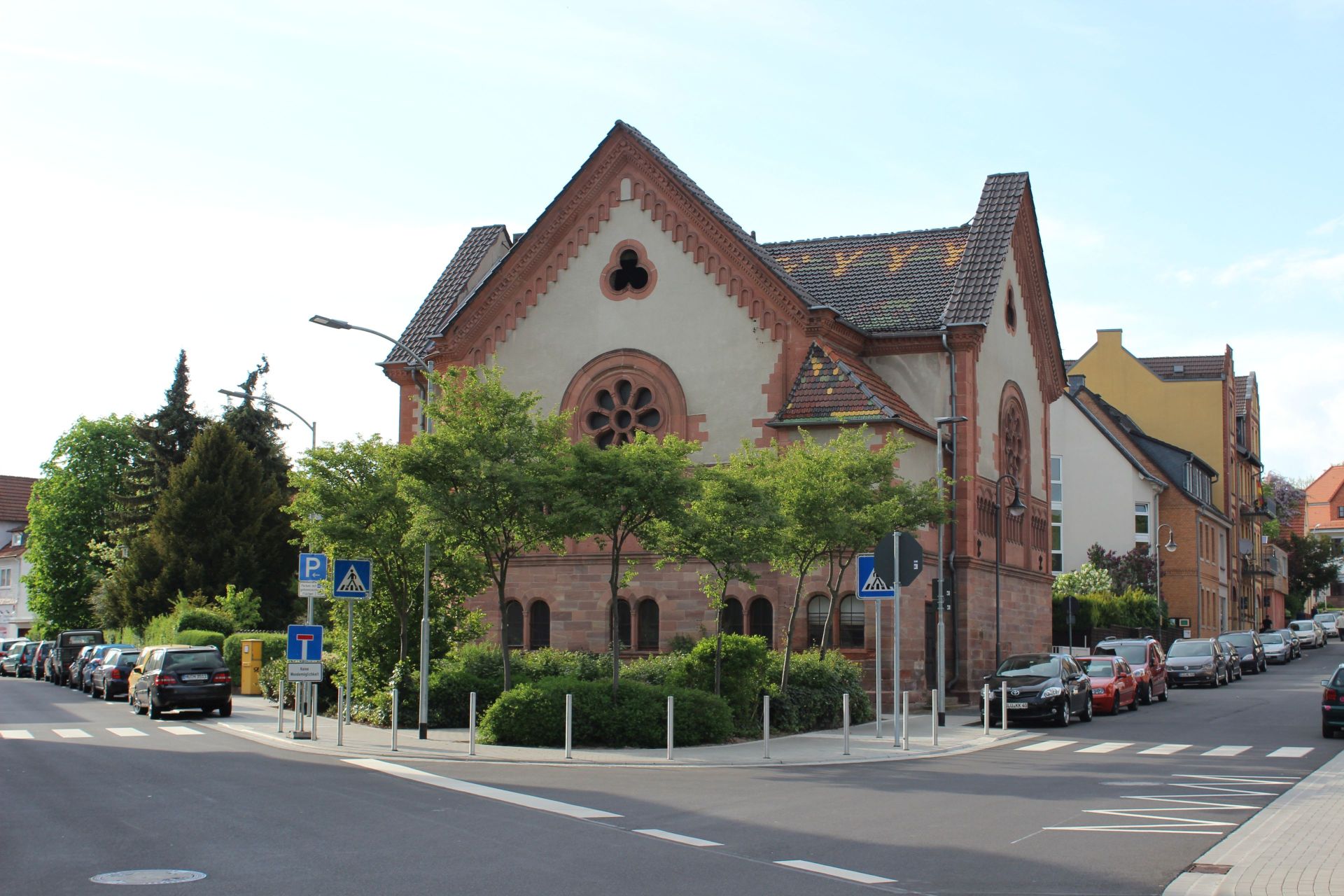 Blick auf die Synagoge Schlüchtern von außen