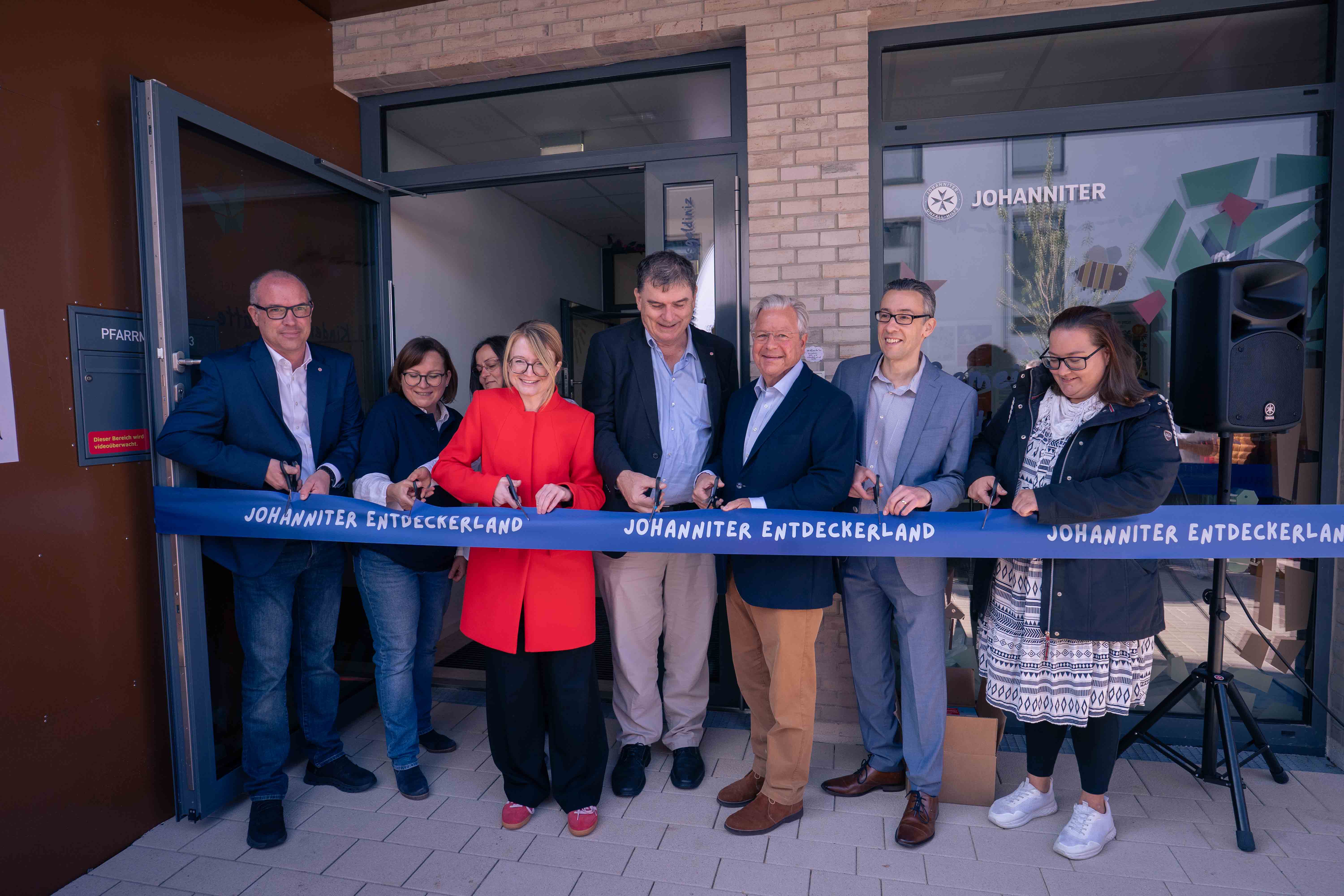 KiTA Entdeckerland im Elisabethentor ist feierlich eröffnet. Foto:NHW/Johanniter