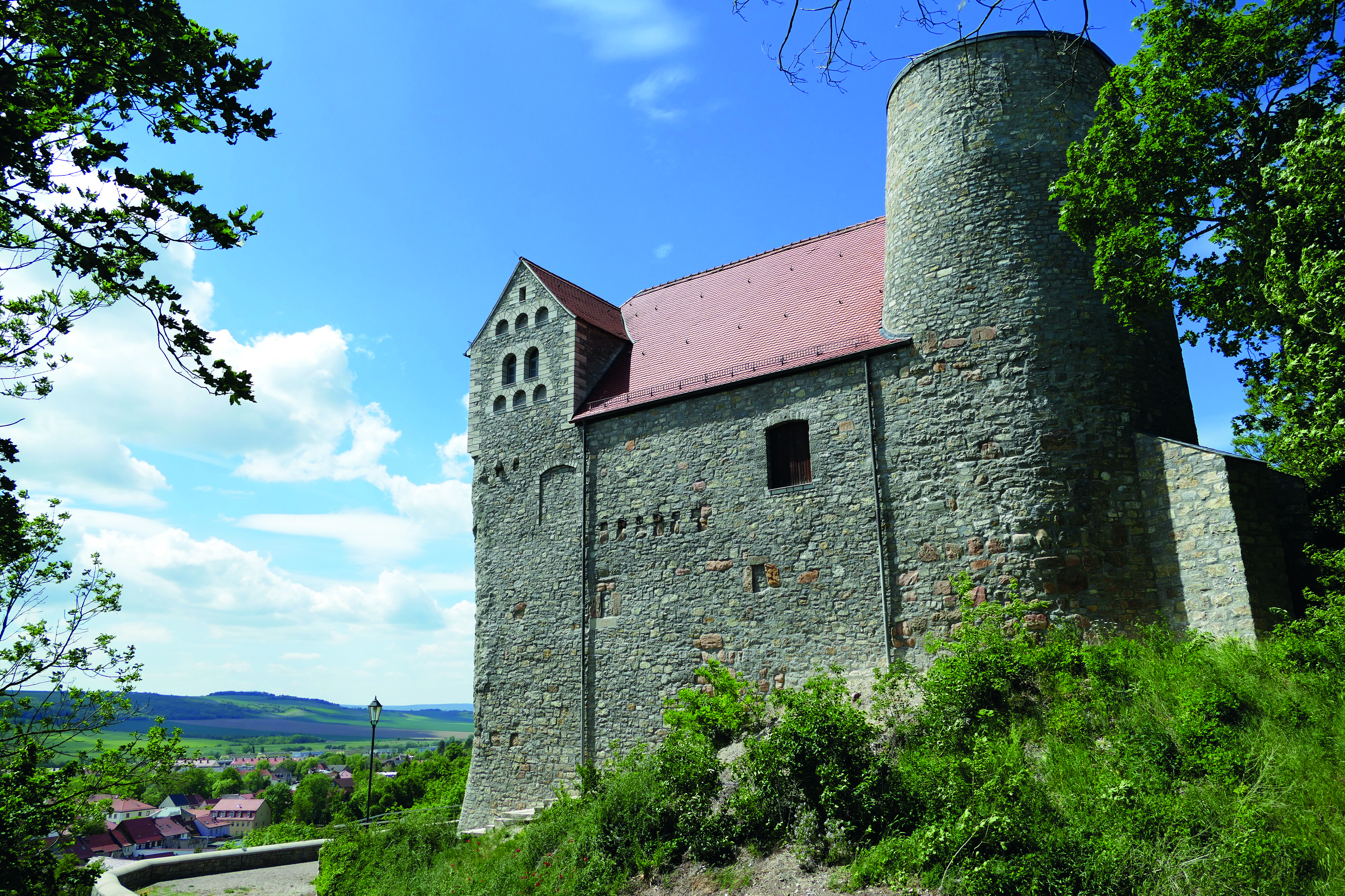 Die Ostfassade nach den Sanierungsarbeiten