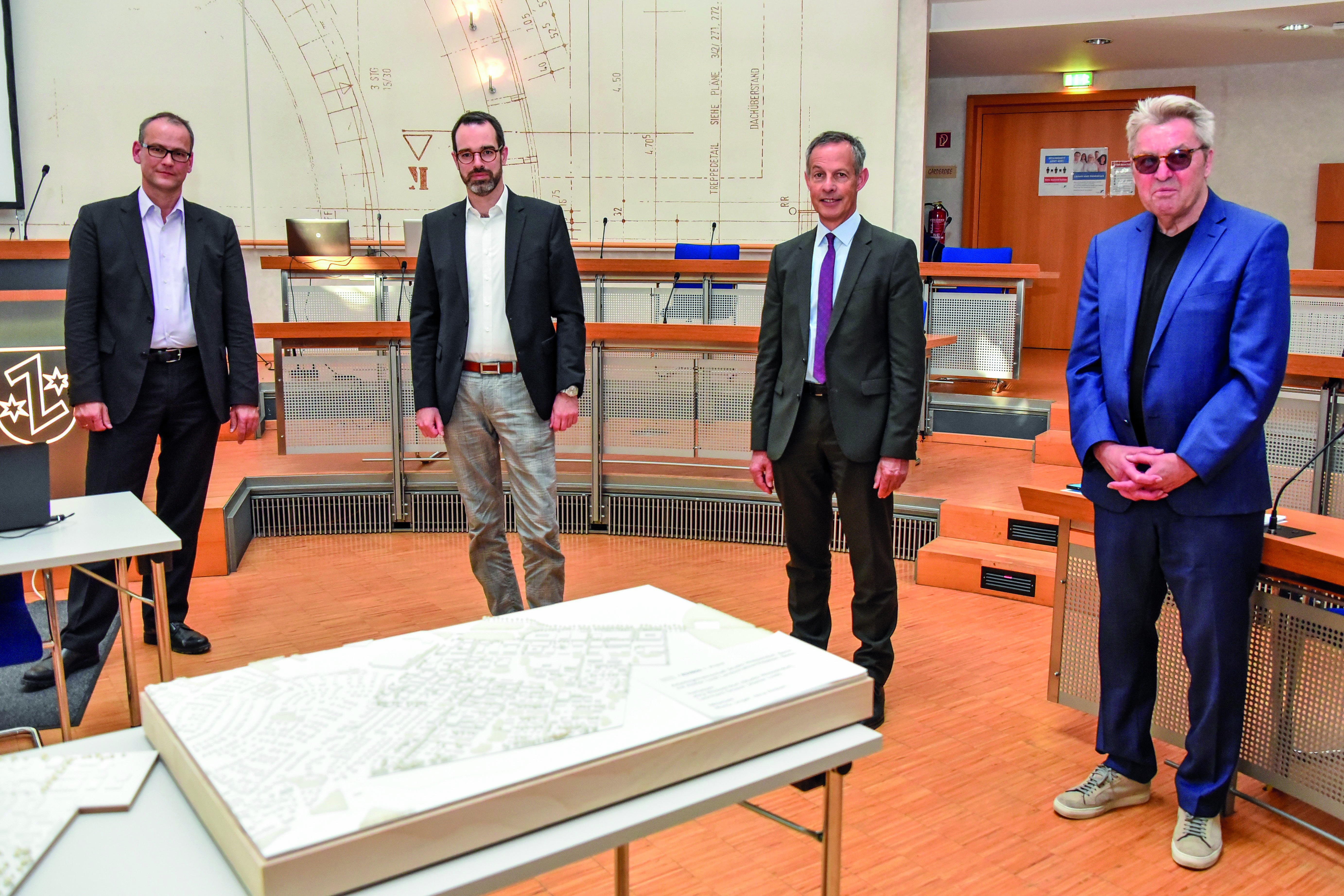 Verkündung der Wettbewerbssieger