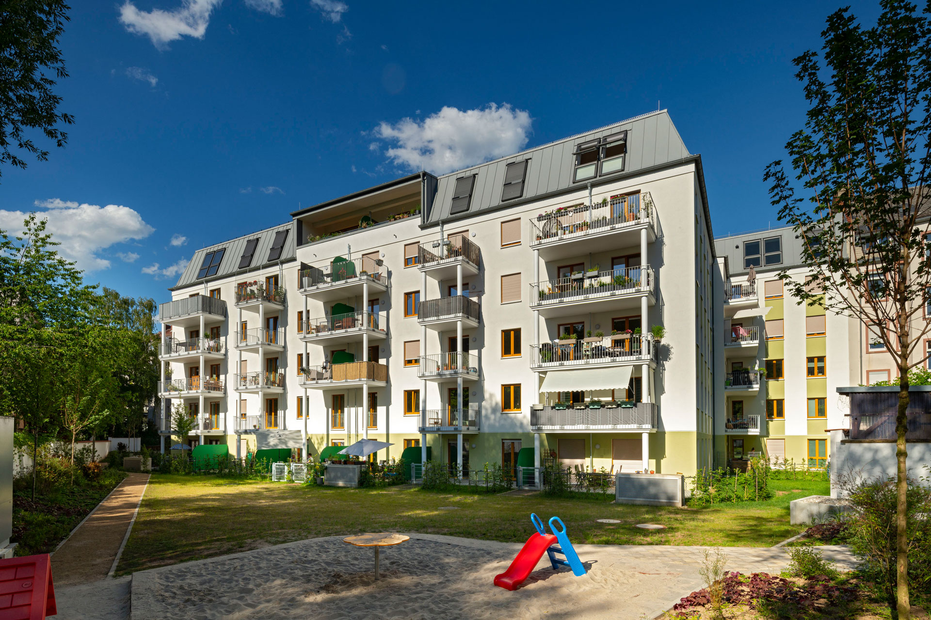 Bei der Ausgestaltung der Räumlichkeiten für die Wohngemeinschafft arbeitet die NHW eng mit der Lebenshilfe Frankfurt zusammen. Foto: Barbara Staubach