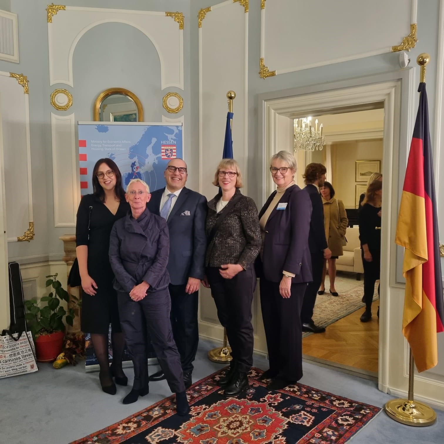 Empfang in der deutschen Botschaft