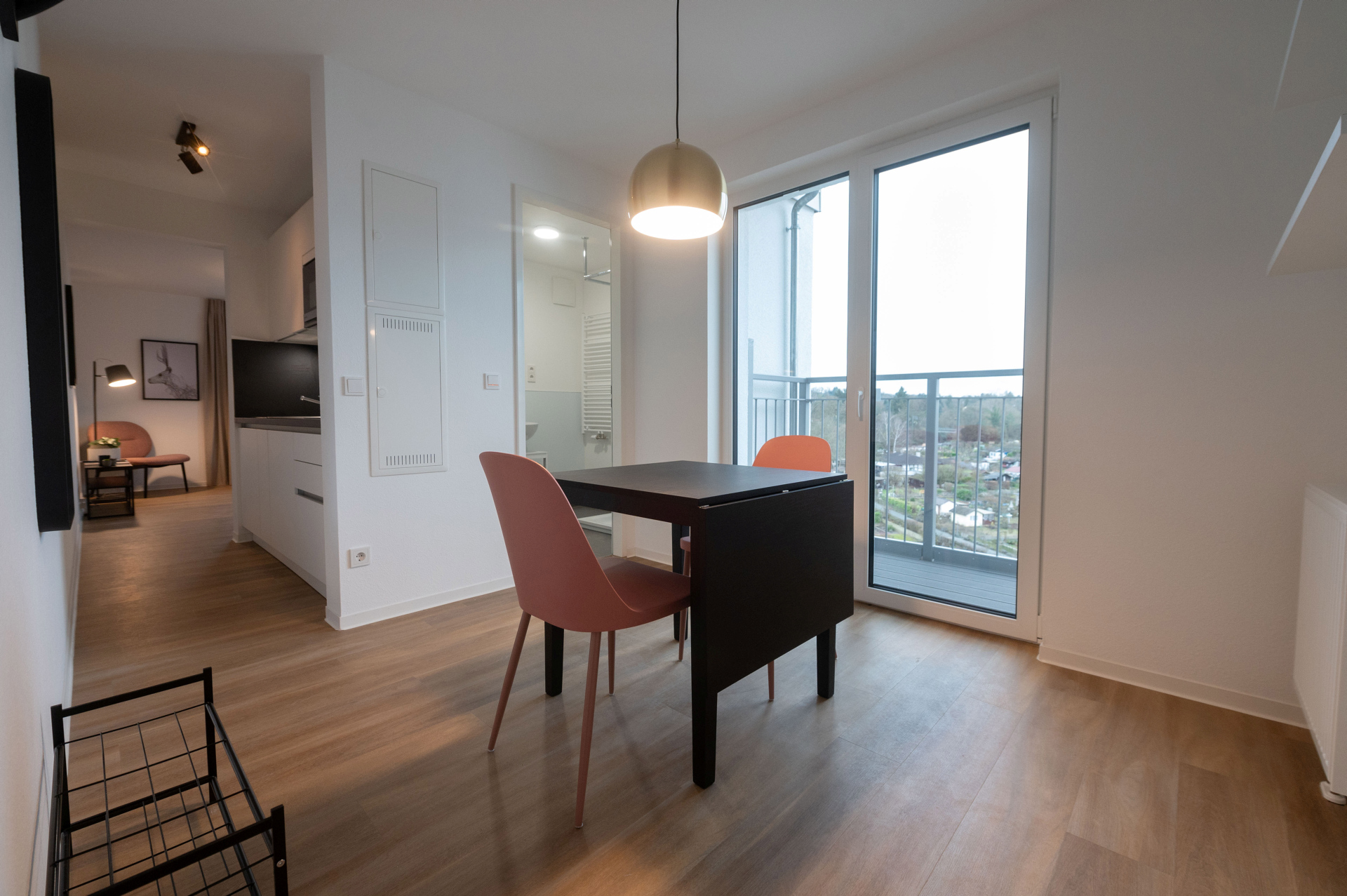 Blick in eine neue Wohnung in der Fritz-Kissel-Siedlung
