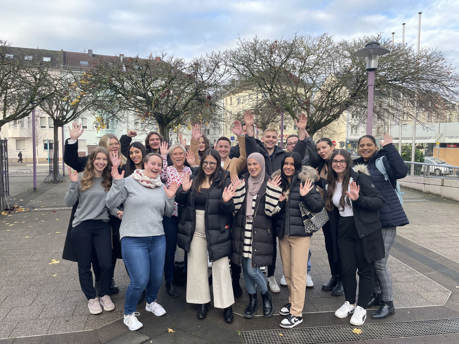 Foto von Auszubildenden der NHW.