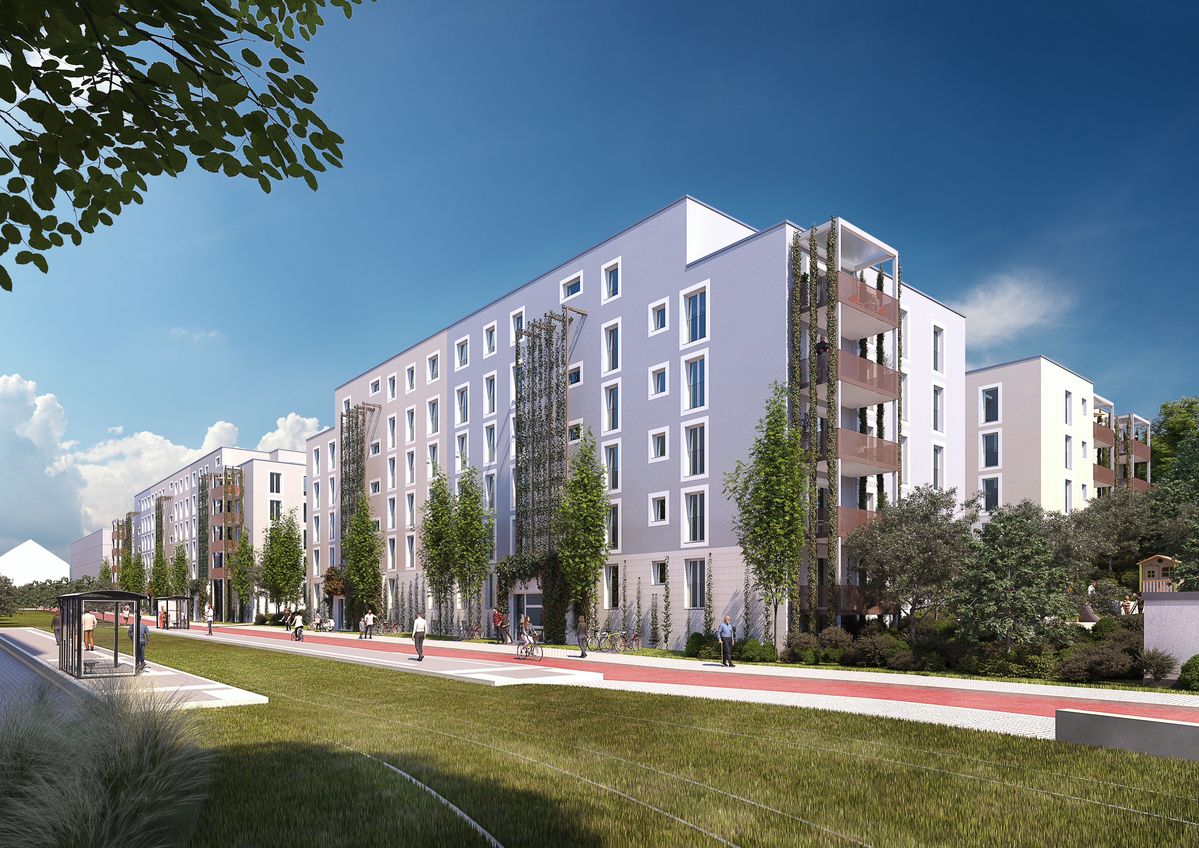 Visualisierung Neubau Mariengärten